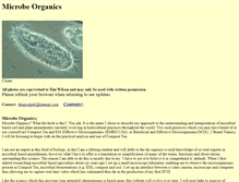 Tablet Screenshot of microbeorganics.com